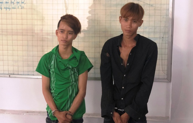 2 tên cướp nguy hiểm Lê Minh Hữu Nghĩa và Trần Ngọc Danh tại QCĐT Công an quận Thủ Đức.