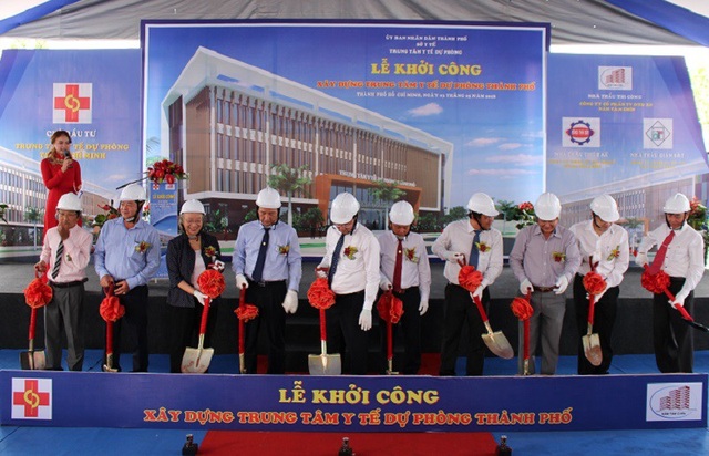 Đầu tư hơn 81 tỷ đồng xây mới Trung tâm Y tế Dự phòng - 1 Ngày 3/5, Trung tâm Y tế Dự phòng Thành phố chính thức động thổ xây dựng mới