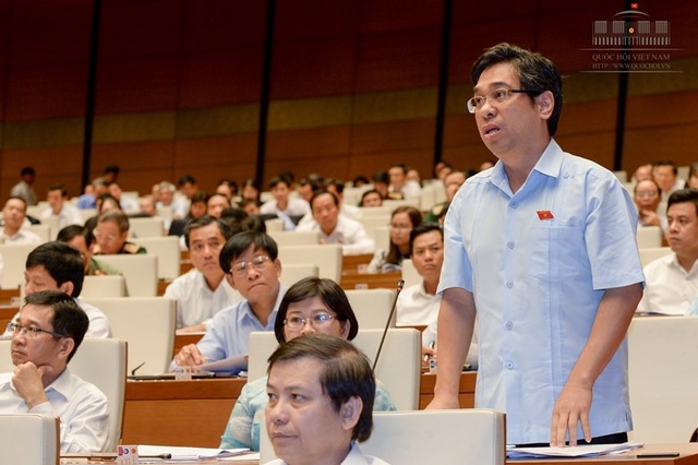 “Luật Biểu tình đặt ra từ lâu nhưng lại chưa xây dựng” - 1 Đại biểu Nguyễn Phước Lộc (Ảnh: QH)