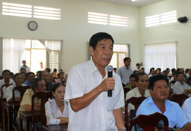 Chủ tịch Quốc hội trấn an cử tri việc “đánh thuế nhà trên 700 triệu” - 2 Cử tri nêu các câu hỏi và thắc mắc của mình