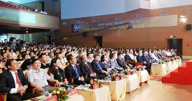 20 tác phẩm đạt giải Vàng tại Liên hoan Phát thanh toàn quốc 2018 - 2 Các đại biểu về tham dự lễ bế mạc Liên hoan phát thanh toàn quốc lần thứ 13 tại Nghệ An.