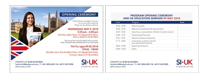 Tổ chức du học Anh SI-UK khai trương văn phòng mới tại Việt Nam - 4 Tổ chức du học Anh SI-UK khai trương văn phòng mới tại Việt Nam - 4