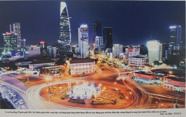 Đất nước đổi mới từ phong trào "Thi đua yêu nước" - 5 Cở sở hạ tầng TPHCM phát triển vượt bậc với hàng loạt công trình đầu tư xây dựng quy mô lớn, hiện đại, xứng đáng là trung tâm kinh tế lớn nhất đất nước. (Ảnh: TTXVN).