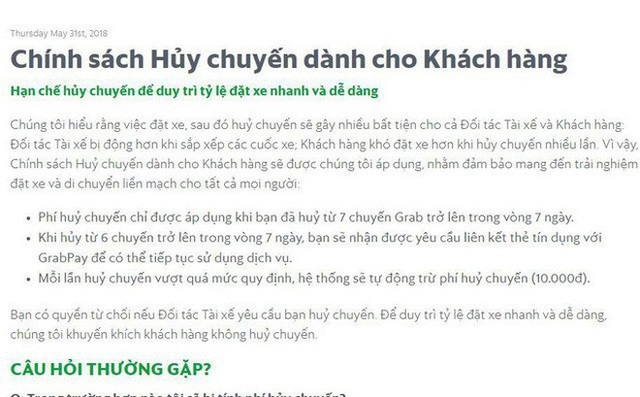 Khách không tới điểm hẹn sau 5 phút, tài xế Grab được “thẳng tay” hủy cuốc - 2 Khách không tới điểm hẹn sau 5 phút, tài xế Grab được “thẳng tay” hủy cuốc - 2