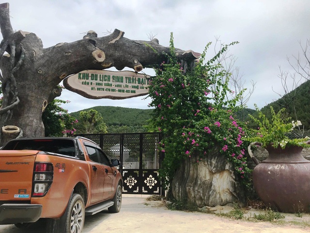 Khu du lịch sinh thái hành hạ người dân vì ô nhiễm môi trường! - 2 Khu du lịch sinh thái Đại Huệ gây ô nhiễm môi trường.