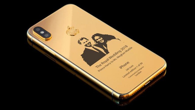 Chiêm ngưỡng siêu phẩm iPhone X “đám cưới hoàng gia” giá hơn trăm triệu - 2 Chiêm ngưỡng siêu phẩm iPhone X “đám cưới hoàng gia” giá hơn trăm triệu - 2