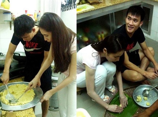Thủy Tiên khoe vườn rau xanh mướt, phải mang bán bớt vì quá được mùa - 2 Vợ chồng Thủy Tiên - Công Vinh luôn dành nhiều thời gian ở nhà để chăm sóc sân vườn, nấu ăn, chọn cuộc sống đơn giản.