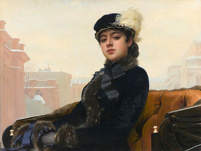 Bức “Người đàn bà xa lạ” (1883) - Ivan Kramskoy 