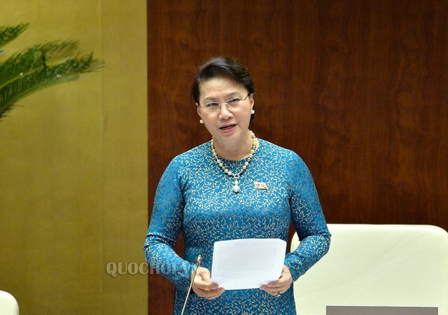 “Quốc hội lên án những hành động lợi dụng dân chủ, xuyên tạc sự thật” - 1 Chủ tịch Quốc hội Nguyễn Thị Kim Ngân.