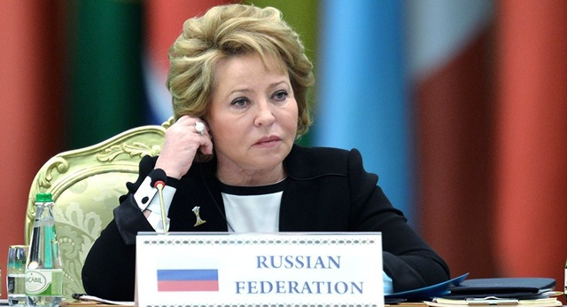 Nga nói sẵn sàng quay lại G8 nếu được mời - 1 Chủ tịch Hội đồng Liên bang Nga Valentina Matvienko (Ảnh: Sputnik)