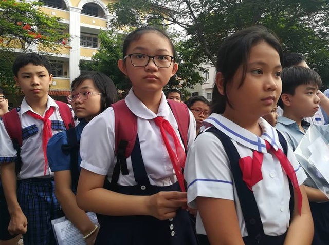Nóng: Đề thi và đáp án bài khảo sát vào lớp 6 trường Trần Đại Nghĩa - 2 Thí sinh dự thi vào lớp 6 Trường THPT chuyên Trần Đại Nghĩa