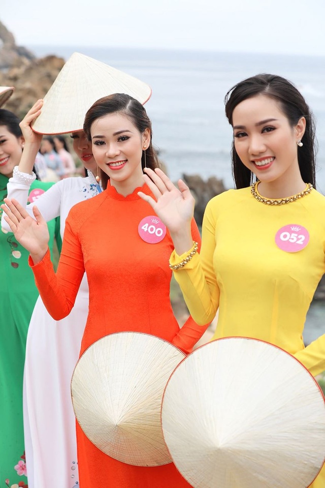 30 thí sinh hoa hậu phía Nam làm sáng bừng Eo Gió với áo dài rực rỡ Hoa Hậu - 9 30 thí sinh hoa hậu phía Nam làm sáng bừng Eo Gió với áo dài rực rỡ Hoa Hậu - 9