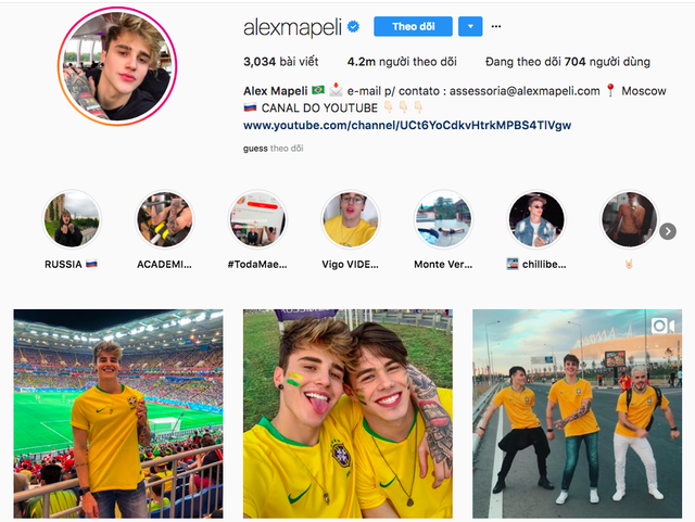 CĐV Brazil điển trai rất giống Justin Bieber gây "sốt" tại World Cup - 3 CĐV Brazil điển trai rất giống Justin Bieber gây "sốt" tại World Cup - 3