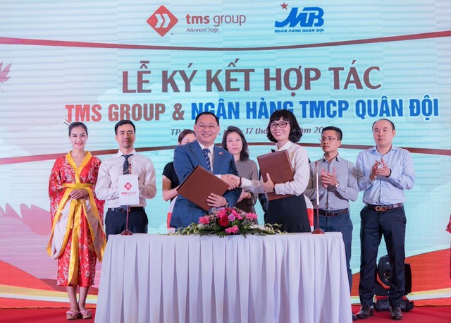TMS Group "bắt tay" MB Bank đón sóng thị trường Vĩnh Phúc - 2 Cái “bắt tay” khẳng định uy tín của một thương hiệu