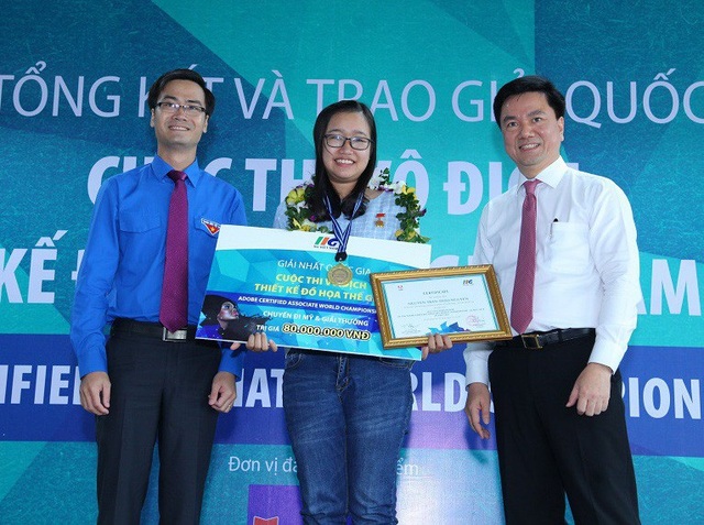 Nữ sinh năm 3 đại diện cho Việt Nam tranh tài Vô địch Thiết kế Đồ họa Thế giới - 1
Thảo Nguyên - người duy nhất đại diện cho Việt Nam tham dự cuộc thi Vô địch Thiết kế Đồ họa Thế giới 2018 sắp diễn ra tại Mỹ