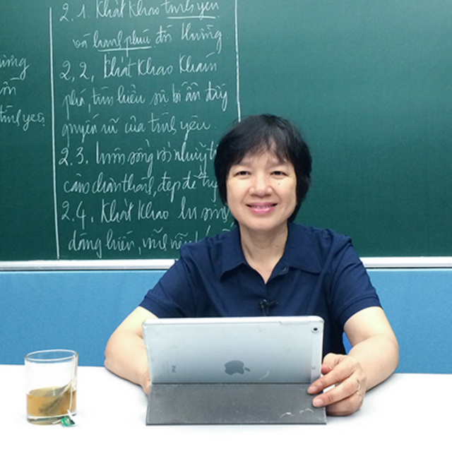 "Bí quyết" đạt điểm cao trong thay đổi cấu trúc đề nghị luận văn học - 1
Tiến sĩ Văn học Trịnh Thu Tuyết