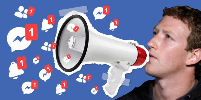 Facebook bị chỉ trích do kích hoạt quá nhiều các thông báo không thực sự quan trọng.