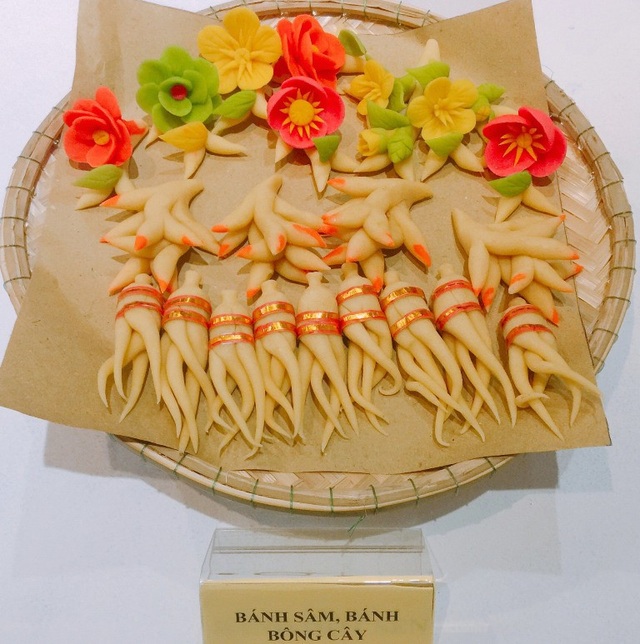 Hấp dẫn hương sắc bánh Huế - 11 Bánh củ sâm, bánh bông cây