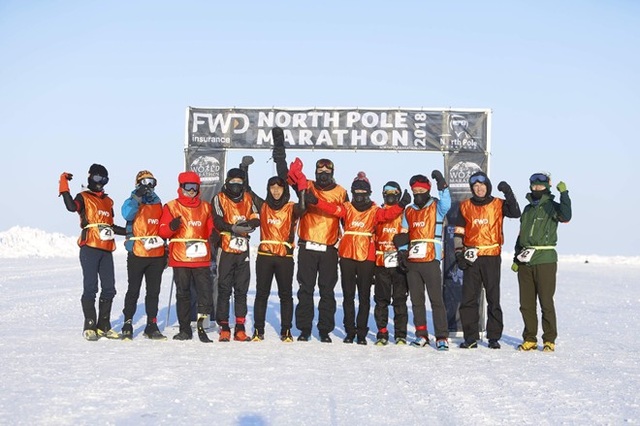 Người phụ nữ Việt Nam đầu tiên chạy marathon ở Bắc Cực - 4 Các vận động viên tham gia cuộc thi năm 2018.