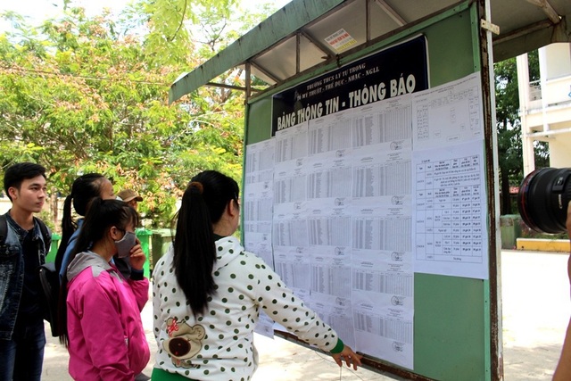 Chùm ảnh: Thí sinh cả nước làm thủ tục dự thi THPT quốc gia 2018 - 14 Chùm ảnh: Thí sinh cả nước làm thủ tục dự thi THPT quốc gia 2018 - 14