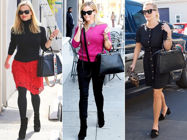 Sao và những món đồ cưng - 26
Chiếc túi Fendi này của Reese Witherspoon không bao giờ lạc mốt
