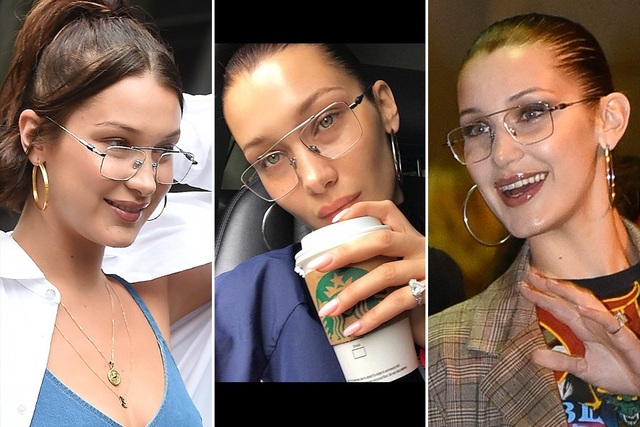 Sao và những món đồ cưng - 14
Bella Hadid sành điệu với kính Haze