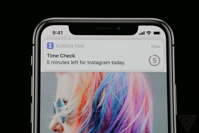 Những tính năng đáng giá trên nền tảng iOS 12 vừa trình làng - 1 Thông báo hiện ra khi thời gian giới hạn sử dụng một ứng dụng sắp hết