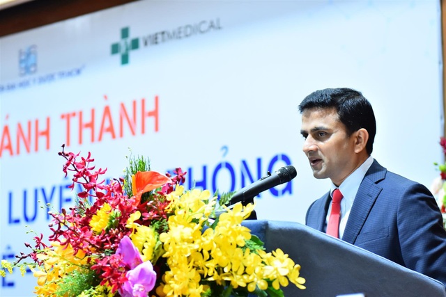 Lời giải cho “bài toán khó” ngành gây mê hồi sức - 2
Ông Nilesh Shah, Tổng Giám đốc ngành hàng thiết bị điều trị, GE Healthcare khu vực Châu Phi, Đông Nam Á và Nam Á, GE Healthcare