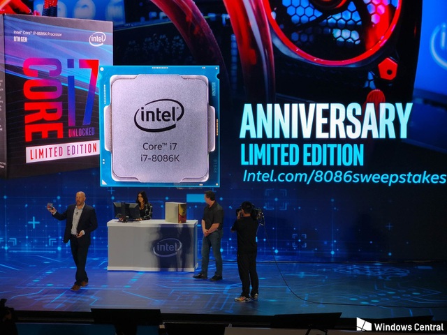 Những sản phẩm ấn tượng nhất trình làng tại Triển lãm công nghệ Computex 2018 - 6 Sẽ chỉ có 8.086 bộ vi xử lý Core i7-8086K đặc biệt được sản xuất