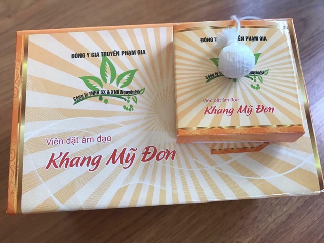 Thu hồi sản phẩm đặt âm đạo chưa được phép lưu hành - 1 Thu hồi sản phẩm đặt âm đạo chưa được phép lưu hành - 1