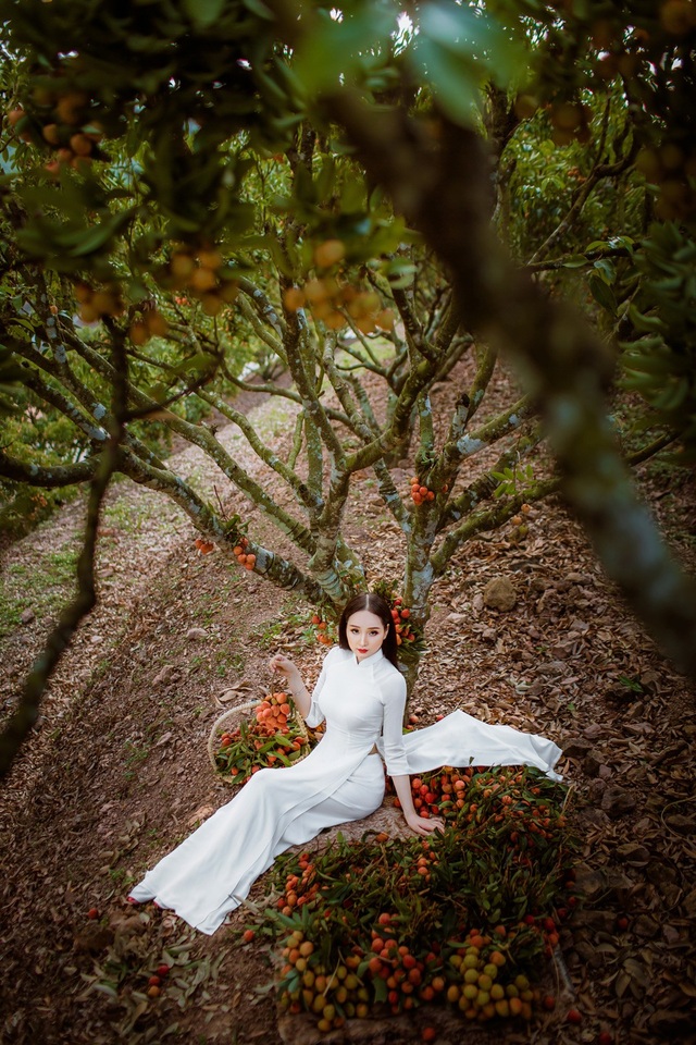Cô gái sở hữu hai bằng ĐH loại giỏi khoe sắc bên vườn vải - 5 Cô gái sở hữu hai bằng ĐH loại giỏi khoe sắc bên vườn vải - 5