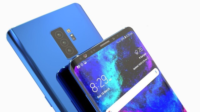 Samsung Galaxy S10 có tới 5 camera, ra mắt đầu tháng 2? - 2 Concept Galaxy S10 với cụm 3 camera ở mặt sau, và 2 camera selfie phía trước.
