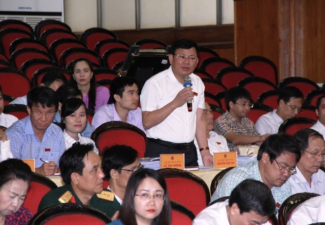 Bí thư Tỉnh ủy Thanh Hóa “truy” thực trạng công tác giải phóng mặt bằng - 3 Ông Nguyễn Văn Thi - Trưởng ban quản lý Khu Kinh tế Nghi Sơn và các Khu công nghiệp Thanh Hóa