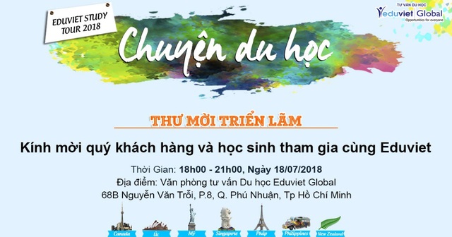 Eduviet Global tổ chức triển lãm du học các nước 2018 - 4 Eduviet Global tổ chức triển lãm du học các nước 2018 - 4
