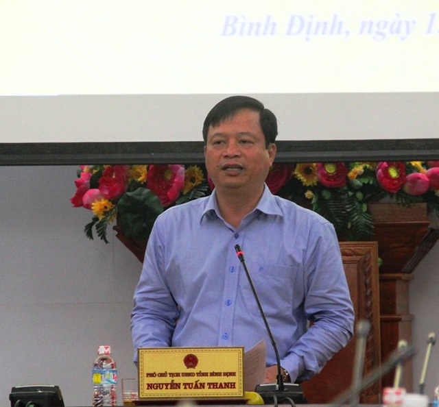 Phó Chủ tịch UBND tỉnh Bình Định Nguyễn Tuấn Thanh trả lời một số vấn đề báo chí quan tâm