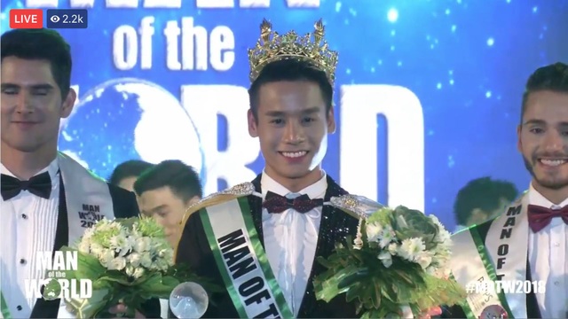 Cao Xuân Tài đăng quang Nam vương Man of the World 2018 - 6