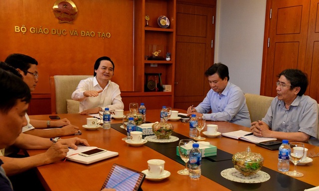 Bộ trưởng Phùng Xuân Nhạ: "Làm nghiêm túc để trả lại công bằng cho học sinh" - 1
Bộ trưởng Phùng Xuân Nhạ - Trưởng Ban chỉ đạo đã họp với lãnh đạo Ban chỉ đạo thi THPT quốc gia năm 2018