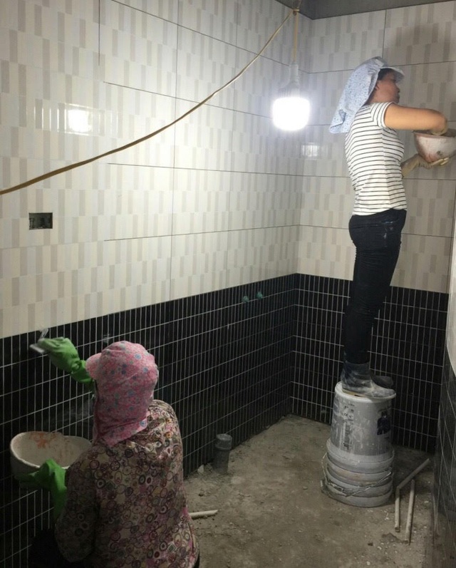 Cận cảnh dự án sắp bàn giao Tháp Doanh Nhân 2018 - 4 Bên trong các căn hộ cũng đang gấp rút triển khai hoàn thiện để kịp tiến độ bàn giao cho KH.