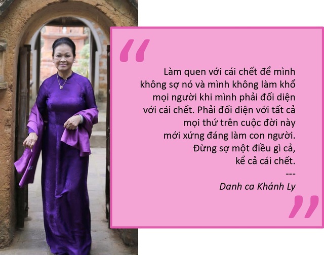 Thanh Lam suýt bị trao nhầm lúc mới sinh; vì sao Khánh Ly hay nói về cái chết? - 3
Vì sao danh ca Khánh Ly thường xuyên nhắc đến sự ra đi?