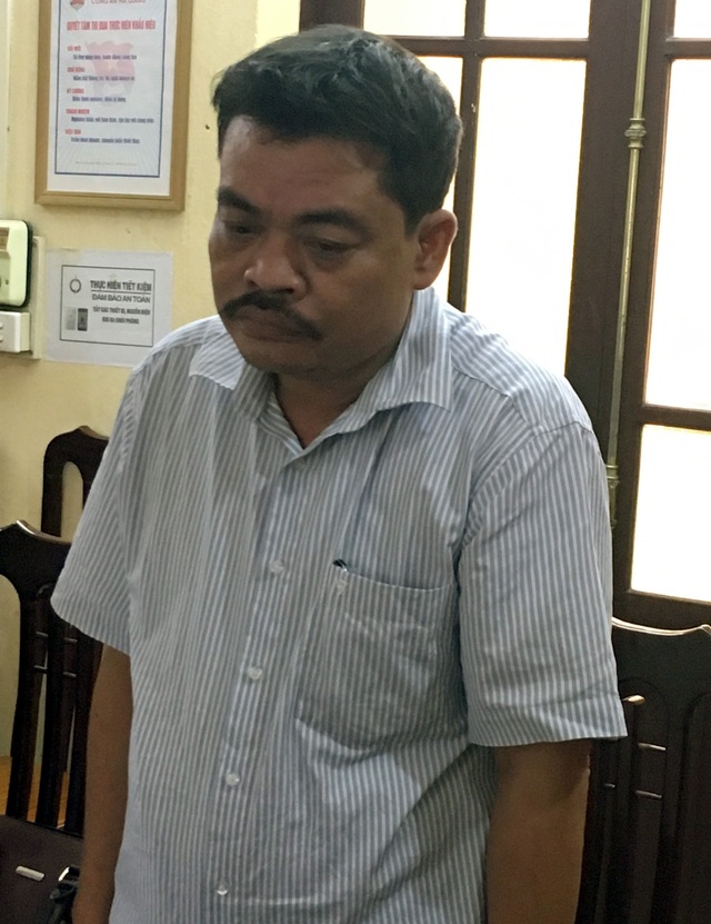 Khởi tố, bắt tạm giam người “tiếp tay” nâng điểm thi ở Hà Giang - 2 Bị can Nguyễn Thanh Hoài. (Ảnh: Diệu Loan)