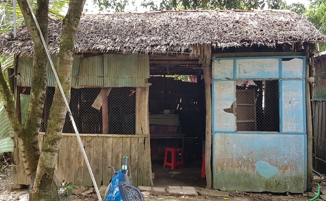 Bố chết vì ung thư, bé 9 tuổi chăm mẹ viêm đa khớp trong khốn khó - 2 Căn nhà xập xệ, nơi mẹ con chị Nhung đang sống lay lắt qua ngày