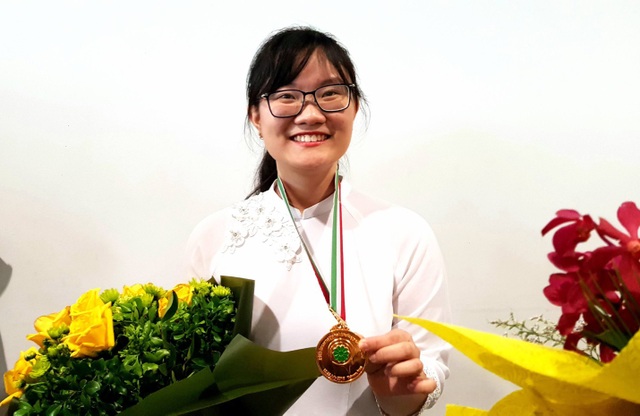 Những điều chưa biết về "cô gái vàng" đưa môn Sinh học lên đỉnh cao của thế giới - 1
Học sinh Nguyễn Phương Thảo
