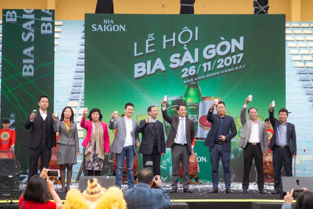 
Lễ hội bia Sài Gòn tại Hà Nội được tổ chức trang trọng
