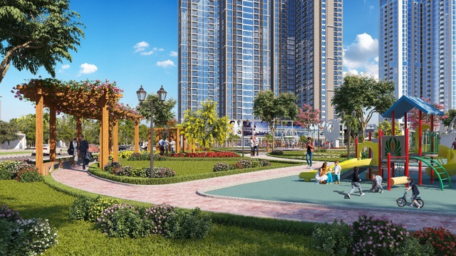 Ông lớn bất động sản Hà Nội "Nam tiến" với dự án cao cấp tại quận 7 - 2 Không gian sống chuẩn xanh tại Eco Green Saigon