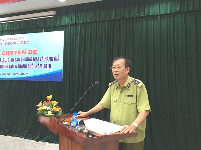 Kiểm tra chuỗi siêu thị Con Cưng, Cục Quản lý thị trường: Doanh nghiệp sai rồi! - 1 Ông Nguyễn Trọng Tín, Phó Cục trưởng Cục Quản lý thị trường, Bộ Công Thương.