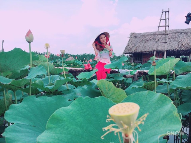 Giới trẻ phát sốt với đầm sen đẹp ngỡ ngàng giữa lòng Sài Gòn - 7 Giới trẻ phát sốt với đầm sen đẹp ngỡ ngàng giữa lòng Sài Gòn - 7