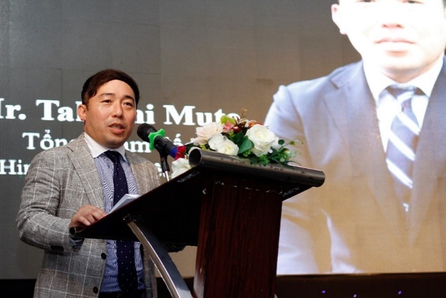 Ông Takashi Muto, tổng giám đốc Hino Motors Việt Nam, chia sẻ về dòng xe Euro 4