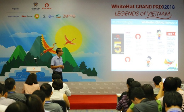 Hacker trên toàn cầu thi đấu để tìm hiểu về truyền thuyết Việt Nam - 1
Cuộc thi WhiteHat Grand Prix 2018 thử thách hacker vượt qua các lỗ hổng bảo mật trên các thiết bị phần cứng.