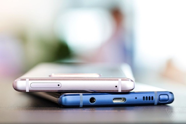 Galaxy Note9 vẫn được giữ lại giắc cắm phone 3,5mm truyền thống
