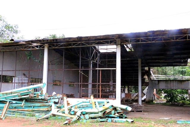 Cận cảnh khu đất, biệt thự 80 tỷ đồng của cựu Bí thư thị xã Bến Cát vừa bị bắt - 9 Nhà xưởng bị bỏ hoang lâu ngày.